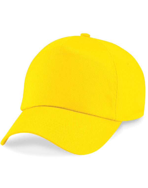 Beechfield Junior Original 5 Panel Cap | 5 Panel | 19 Colours | Kids Unisex Size - Hat - Logo Free Clothing