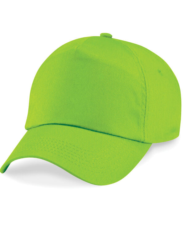 Beechfield Junior Original 5 Panel Cap | 5 Panel | 19 Colours | Kids Unisex Size - Hat - Logo Free Clothing