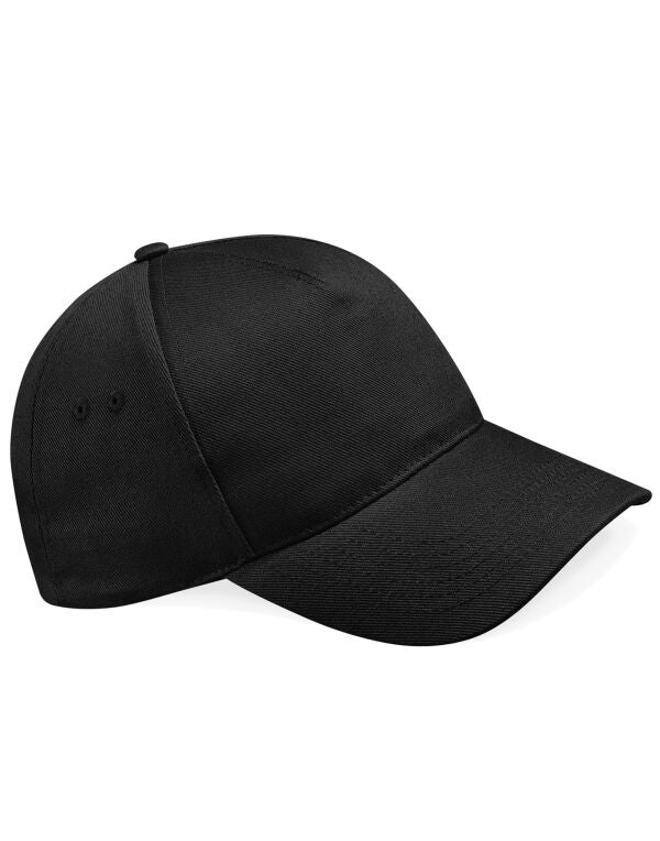 Beechfield Ultimate 5 Panel Cap | Unisex | Cotton Drill | 10 Colours | One Size - Hat - Logo Free Clothing