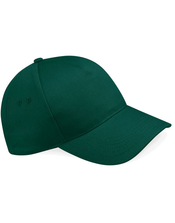Beechfield Ultimate 5 Panel Cap | Unisex | Cotton Drill | 10 Colours | One Size - Hat - Logo Free Clothing