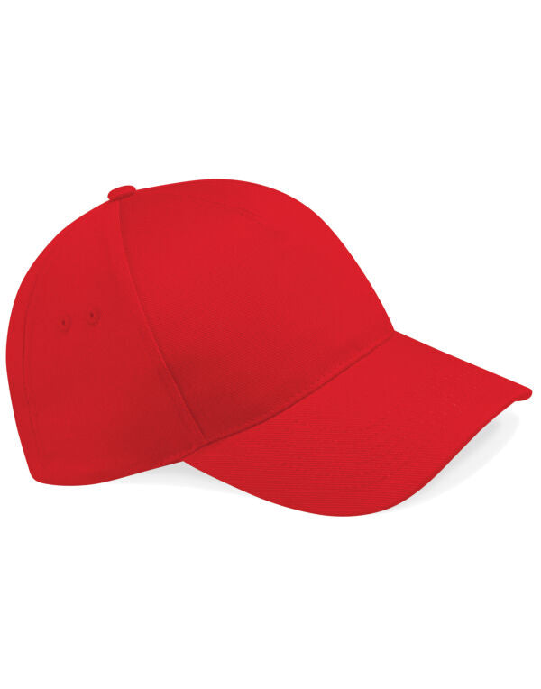 Beechfield Ultimate 5 Panel Cap | Unisex | Cotton Drill | 10 Colours | One Size - Hat - Logo Free Clothing