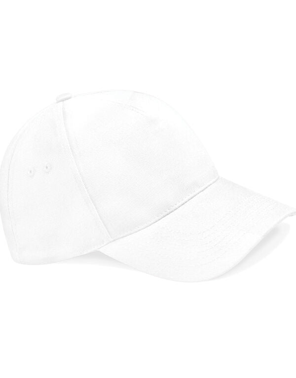 Beechfield Ultimate 5 Panel Cap | Unisex | Cotton Drill | 10 Colours | One Size - Hat - Logo Free Clothing