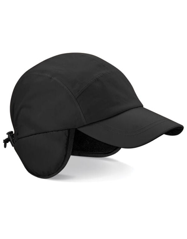Beechfield Mountain Cap | Unisex | Waterproof | Breathable | Navy or Black | One Size - Hat - Logo Free Clothing