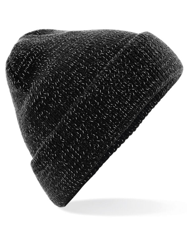 Beechfield Reflective Beanie | Unisex | Enhanced Visibility | 4 Colours | One Size - Hat - Logo Free Clothing