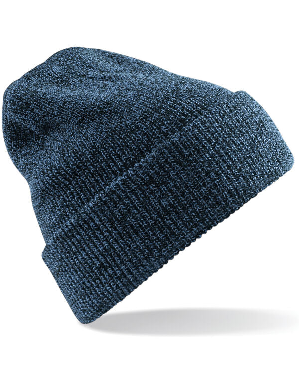 Beechfield Heritage Beanie | Unisex | Cuffed | Vintage Styling | 14 Colours | One Size - Hat - Logo Free Clothing