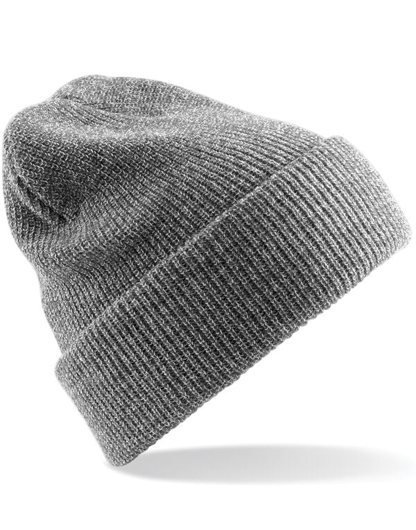 Beechfield Heritage Beanie | Unisex | Cuffed | Vintage Styling | 14 Colours | One Size - Hat - Logo Free Clothing