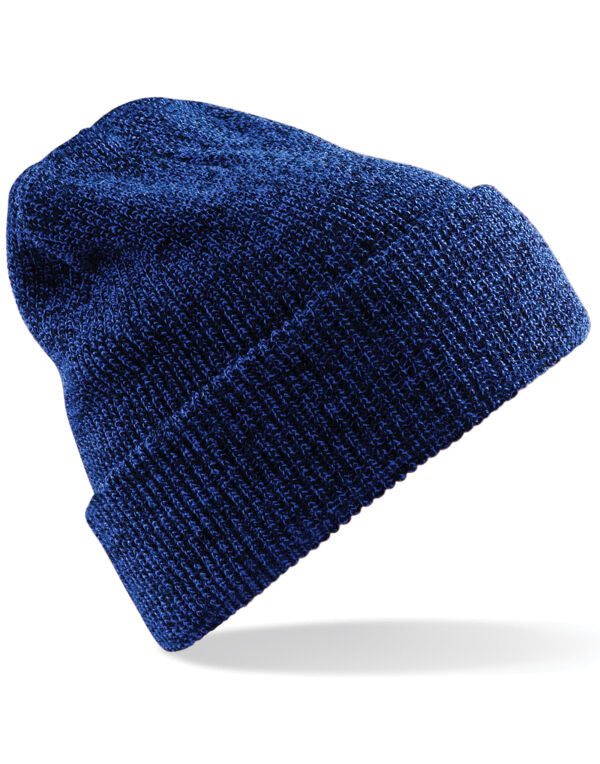 Beechfield Heritage Beanie | Unisex | Cuffed | Vintage Styling | 14 Colours | One Size - Hat - Logo Free Clothing