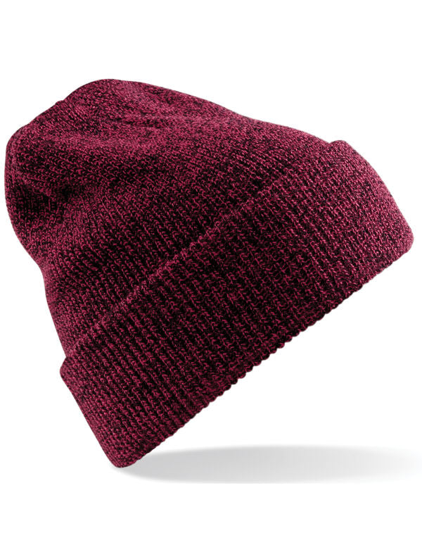 Beechfield Heritage Beanie | Unisex | Cuffed | Vintage Styling | 14 Colours | One Size - Hat - Logo Free Clothing