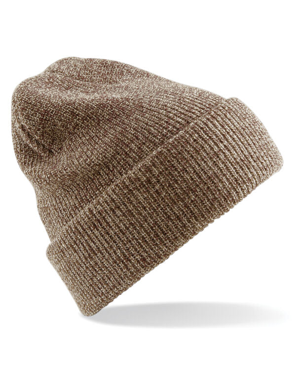 Beechfield Heritage Beanie | Unisex | Cuffed | Vintage Styling | 14 Colours | One Size - Hat - Logo Free Clothing