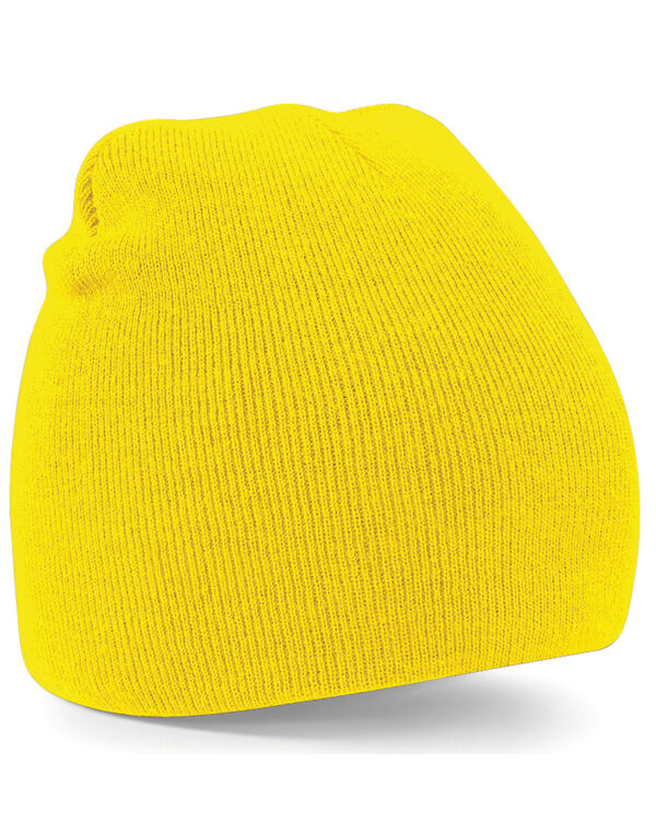 Beechfield Original Pull-On Beanie | Unisex | Soft | Double Knit | 21 Colours | One Size - Hat - Logo Free Clothing