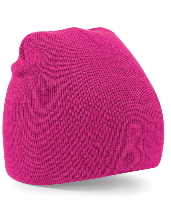 Beechfield Original Pull-On Beanie | Unisex | Soft | Double Knit | 21 Colours | One Size - Hat - Logo Free Clothing
