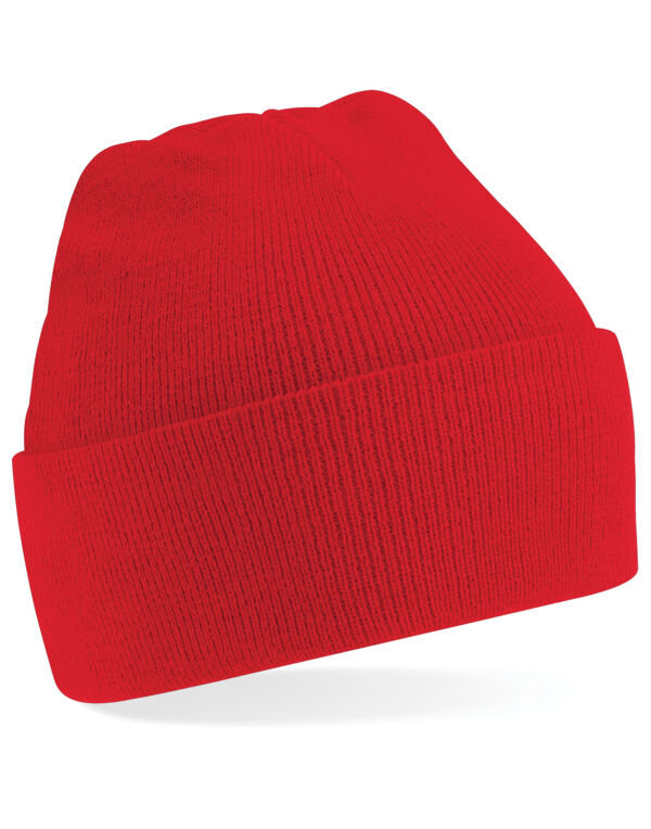 Beechfield Junior Original Cuffed Beanie | Double Knit | 5 Colours | Kids Unisex Size - Hat - Logo Free Clothing