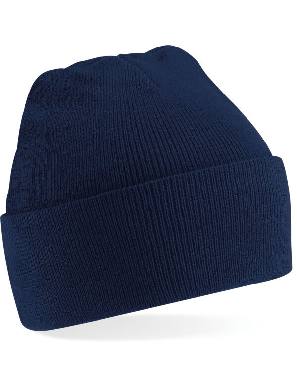 Beechfield Junior Original Cuffed Beanie | Double Knit | 5 Colours | Kids Unisex Size - Hat - Logo Free Clothing