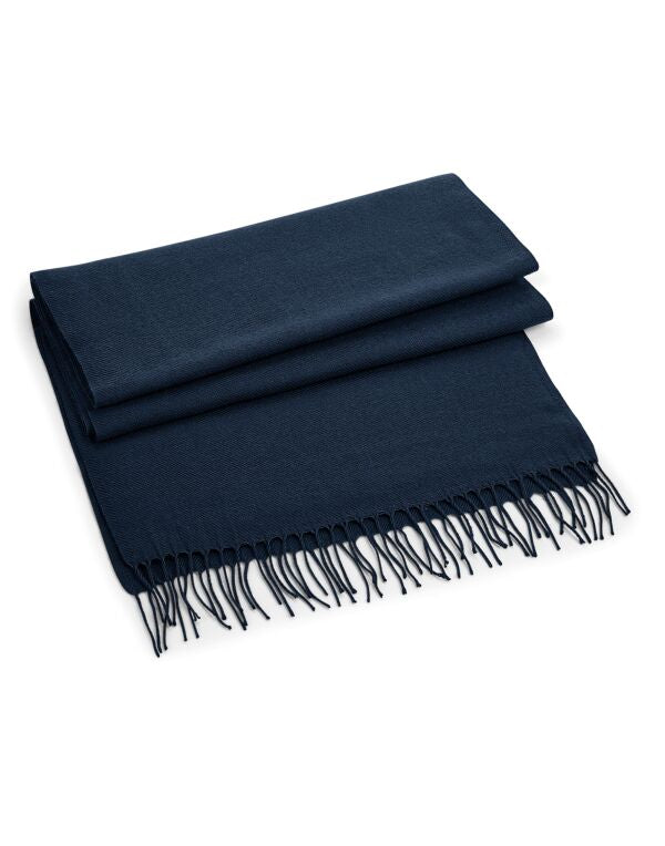 Beechfield Classic Woven Scarf | Unisex | Luxury Yarn | Oversized | 8 Colours | One Size - Scarf - Logo Free Clothing
