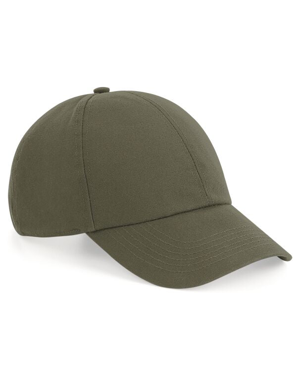 Beechfield EarthAware® Organic Cotton Canvas Unstructured Cap | Unisex | 3 Colours | One Size - Hat - Logo Free Clothing