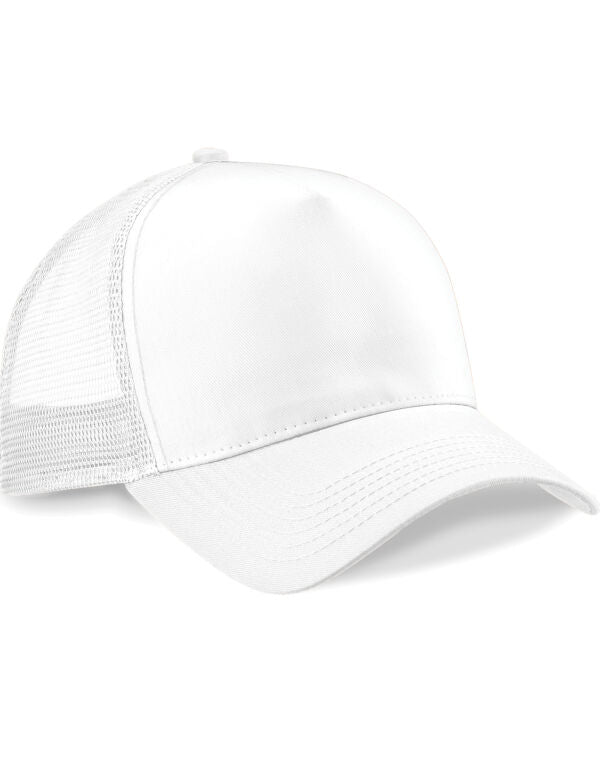 Beechfield Snapback Trucker Cap | Unisex | Two Tone | 5 Panel | 24 Colours | One Size - Hat - Logo Free Clothing