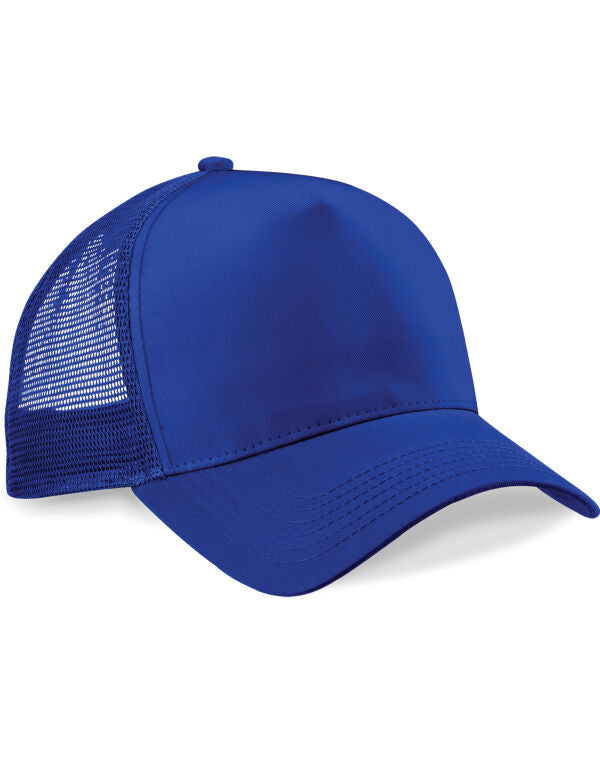 Beechfield Snapback Trucker Cap | Unisex | Two Tone | 5 Panel | 24 Colours | One Size - Hat - Logo Free Clothing