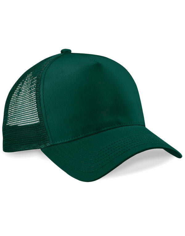 Beechfield Snapback Trucker Cap | Unisex | Two Tone | 5 Panel | 24 Colours | One Size - Hat - Logo Free Clothing