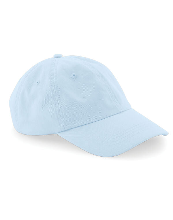Beechfield Low Profile 6 Panel Dad Cap | Unisex | Soft Chino Cotton | 7 Colours | One Size - Hat - Logo Free Clothing