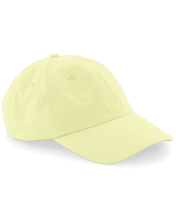 Beechfield Low Profile 6 Panel Dad Cap | Unisex | Soft Chino Cotton | 7 Colours | One Size - Hat - Logo Free Clothing