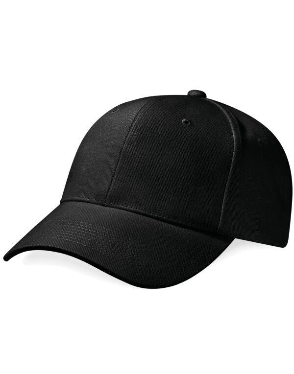 Beechfield Pro-Style Heavy Brushed Cotton Cap | Unisex | Heavyweight | 10 Colours | One Size - Hat - Logo Free Clothing