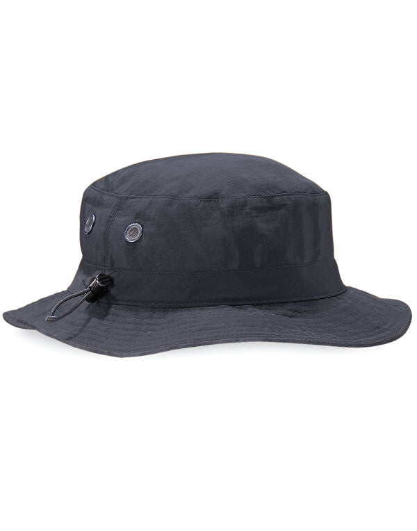 Beechfield Cargo Bucket Hat | Unisex | UPF 50+ | Cord Adjustment | 5 Colours | One Size - Hat - Logo Free Clothing