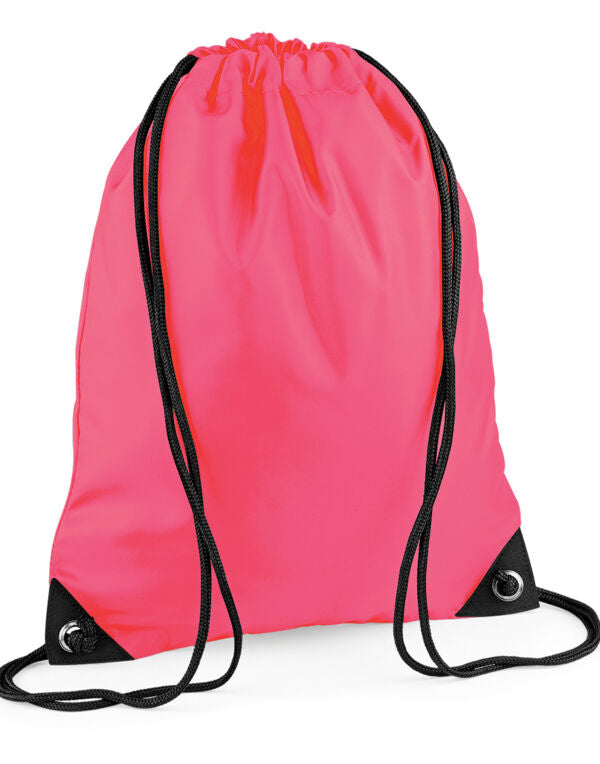 BagBase Premium Drawstring Bag | 11 Litre Capacity | Showerproof | 27 Colours | One Size