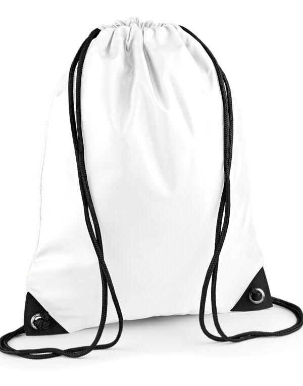BagBase Premium Drawstring Bag | 11 Litre Capacity | Showerproof | 27 Colours | One Size