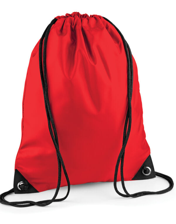 BagBase Premium Drawstring Bag | 11 Litre Capacity | Showerproof | 27 Colours | One Size