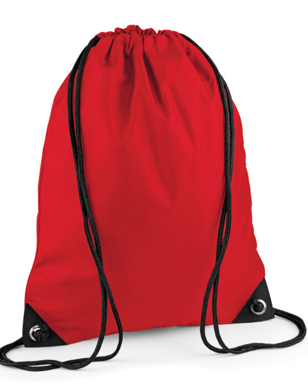 BagBase Premium Drawstring Bag | 11 Litre Capacity | Showerproof | 27 Colours | One Size