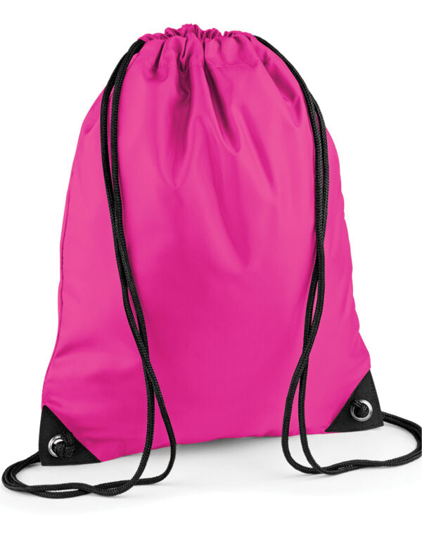 BagBase Premium Drawstring Bag | 11 Litre Capacity | Showerproof | 27 Colours | One Size