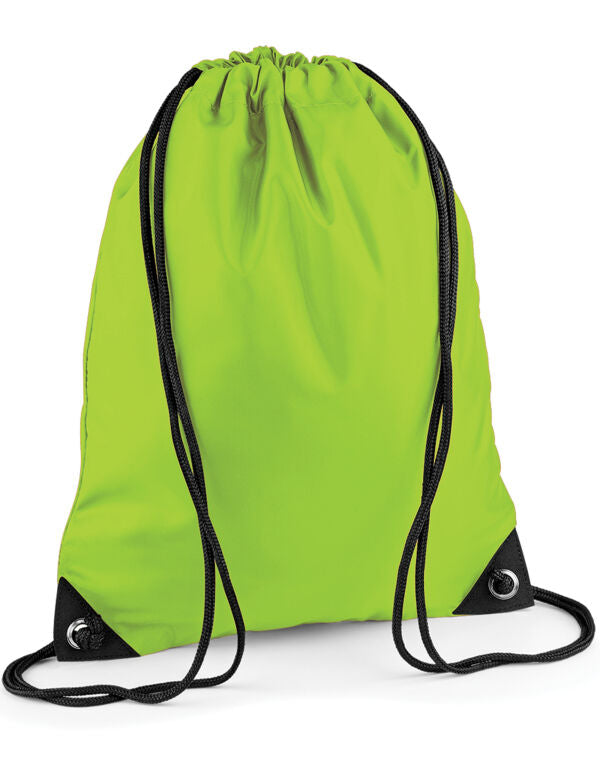 BagBase Premium Drawstring Bag | 11 Litre Capacity | Showerproof | 27 Colours | One Size
