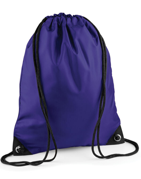 BagBase Premium Drawstring Bag | 11 Litre Capacity | Showerproof | 27 Colours | One Size