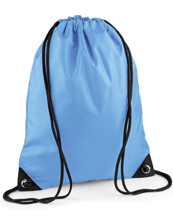 BagBase Premium Drawstring Bag | 11 Litre Capacity | Showerproof | 27 Colours | One Size