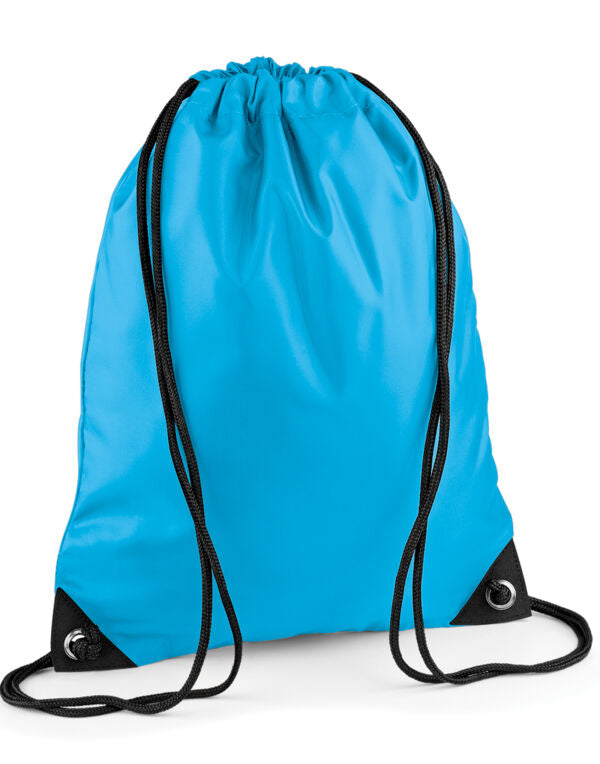 BagBase Premium Drawstring Bag | 11 Litre Capacity | Showerproof | 27 Colours | One Size