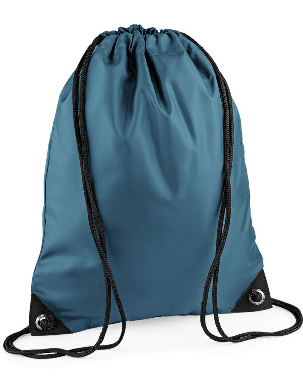 BagBase Premium Drawstring Bag | 11 Litre Capacity | Showerproof | 27 Colours | One Size