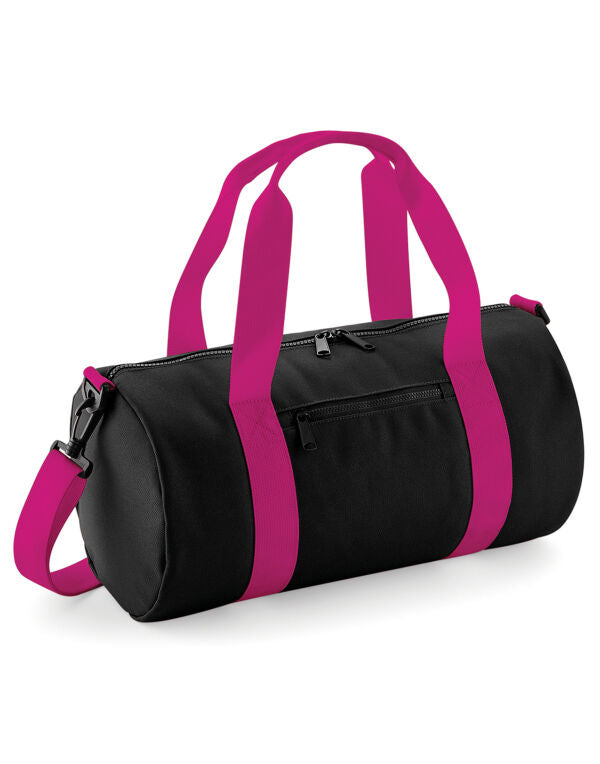 BagBase Mini Barrel Bag | 12 Litre Duffle | Carry Handles | 5 Colours | One Size
