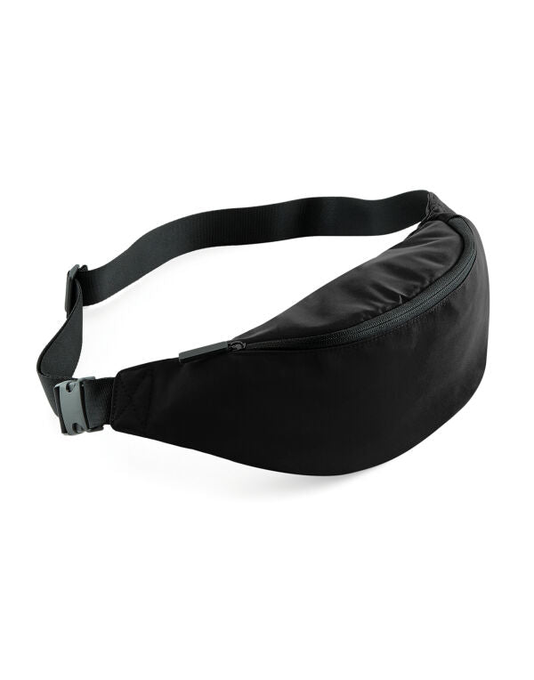 BagBase Studio Belt Bag | 2.5 Litre Capacity | Crossbody Bag | Black | One Size