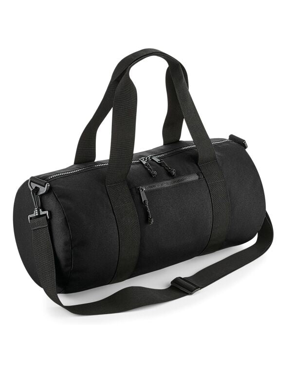 BagBase Recycled Barrel Bag | 20 Litre Duffle | Detachable Strap | 4 Colours | One Size