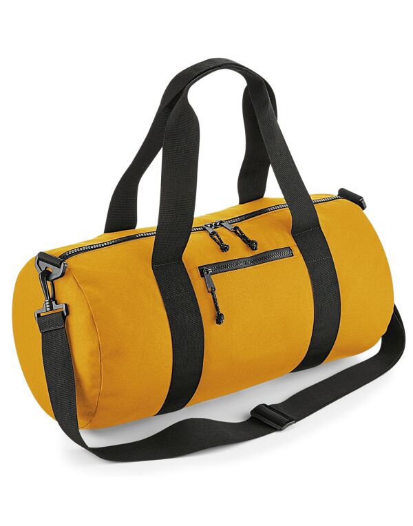 BagBase Recycled Barrel Bag | 20 Litre Duffle | Detachable Strap | 4 Colours | One Size