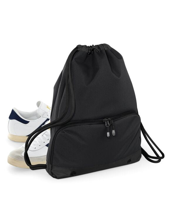 BagBase Athleisure Drawstring Bag | 18 Litre Capacity | Shoe Pocket | 6 Colours | One Size