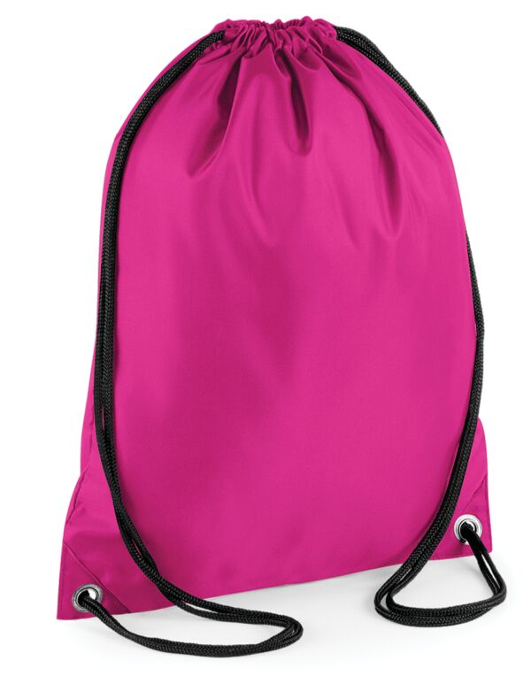 BagBase Budget Drawstring Bag | 11 Litre Capacity | Showerproof | 9 Colours | One Size