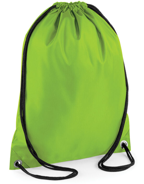 BagBase Budget Drawstring Bag | 11 Litre Capacity | Showerproof | 9 Colours | One Size