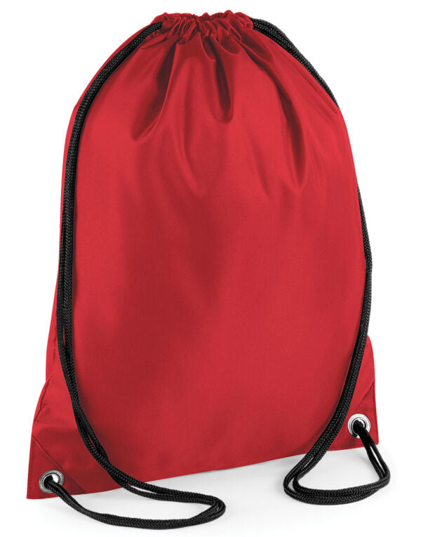 BagBase Budget Drawstring Bag | 11 Litre Capacity | Showerproof | 9 Colours | One Size
