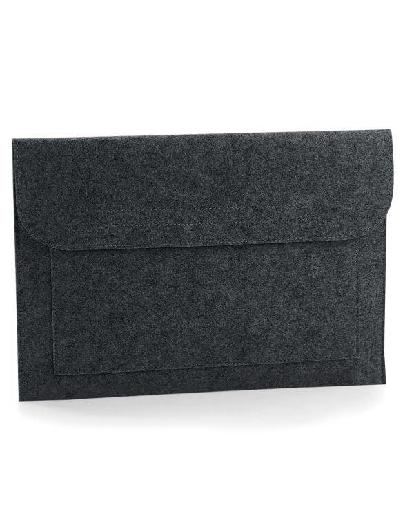 BagBase Felt Laptop/Document Slip | Laptop to 15.6" | Velcro Close | 5 Colours | One Size