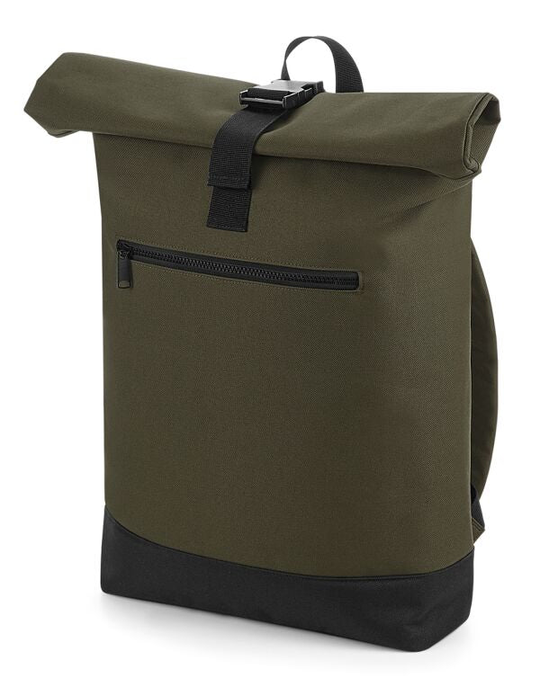 BagBase Roll Top Backpack | 20 Litre Rucksack | Laptop Storage to 15.6" | 5 Colours | One Size