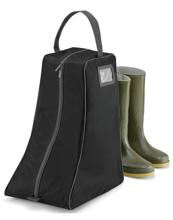 Quadra Wellington Boot Bag | Ventilation Window | Baseboard | Handle | 3 Colours | One Size