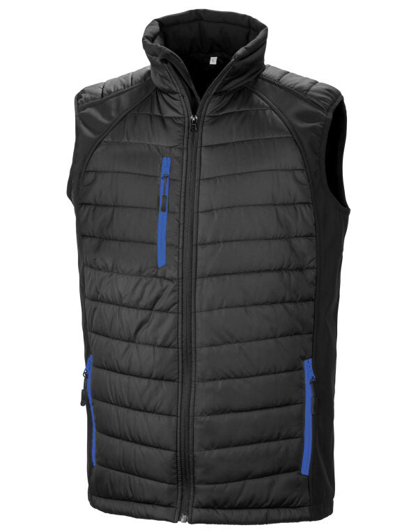 Result Recycled Unisex Compass Softshell Gilet | Sustainable Body Warmer | 12 Colours | XS-3XL - Gilet - Logo Free Clothing