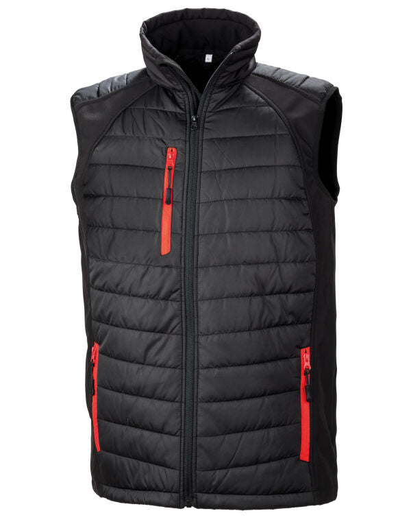 Result Recycled Unisex Compass Softshell Gilet | Sustainable Body Warmer | 12 Colours | XS-3XL - Gilet - Logo Free Clothing