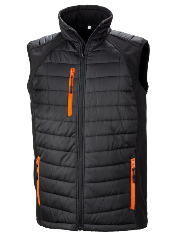 Result Recycled Unisex Compass Softshell Gilet | Sustainable Body Warmer | 12 Colours | XS-3XL - Gilet - Logo Free Clothing